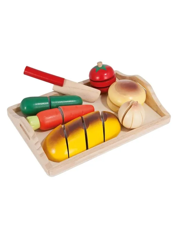 Eichhorn Wooden Cutting Set 8pcs.