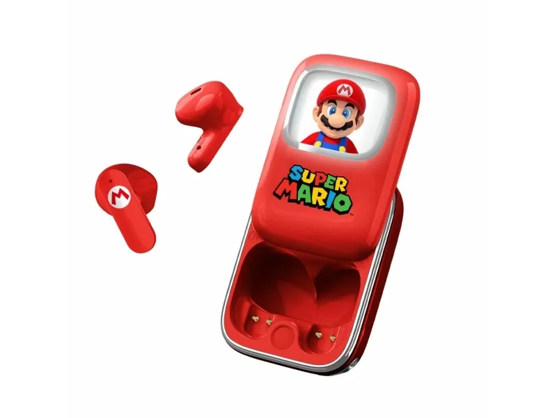 OTL Super Mario Slide TWS Earphones - Red