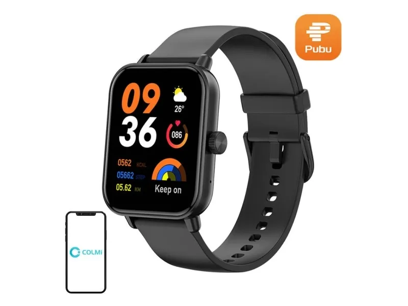 Colmi P81 Smartwatch (Black)