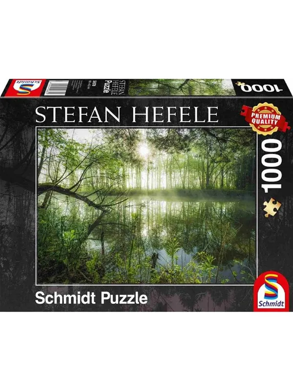 Schmidt Puzzle - Stefan Hefele: Homeland jungle (1000 pieces) Gulv