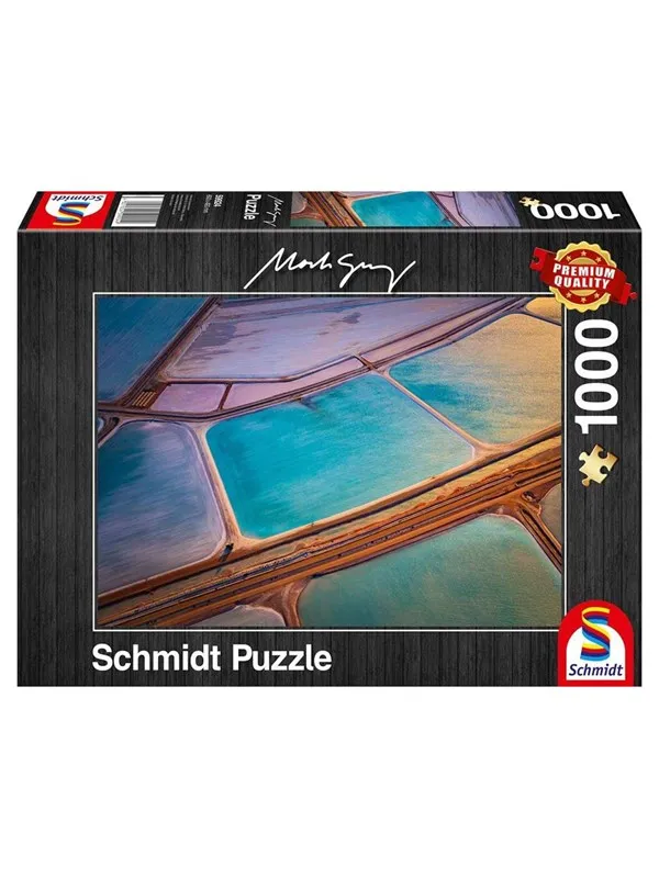 Schmidt Puzzle - Mark Gray: Pastels (1000 pieces) Gulv