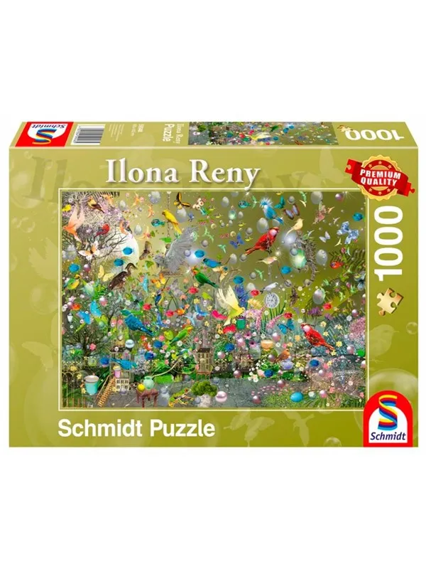 Schmidt Puzzle - Parrot jungle (1000 pieces) Gulv