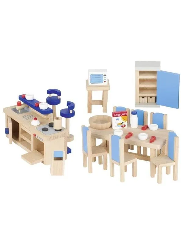 Goki Dollhouse Furniture Kitchen