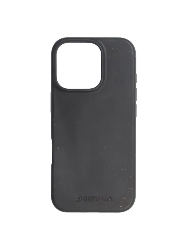 GreyLime iPhone 16 Pro Biodegradable Cover Black