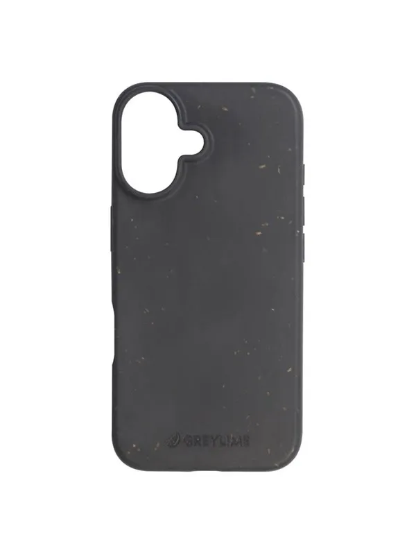 GreyLime iPhone 16 Biodegradable Cover Black