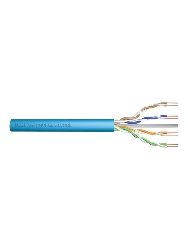 DIGITUS Professional bulk cable - 500 m - light blue RAL 5012 - Blå - 500m
