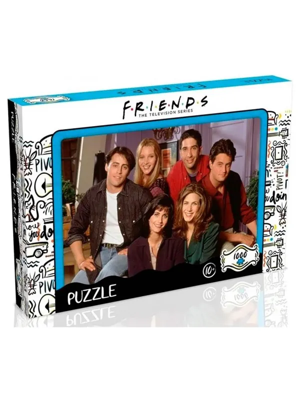 Winning Moves Puzzle - Friends Apartment (1000 pieces) Gulv