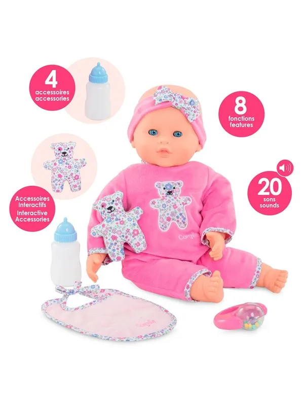 Corolle Mon Grand Poupon Interactive Baby Doll Lucille 42cm