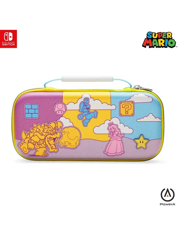 PowerA Protection Case for Nintendo Switch - OLED Model Nintendo Switch and Nintendo Switch Lite - Mushroom Kingdom Pop Art