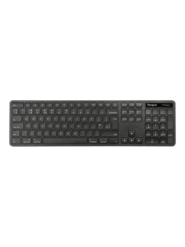 Targus EcoSmart - keyboard full size - QWERTY - UK - black Input Device - Tastatur - Engelsk (Storbritannia) - Svart