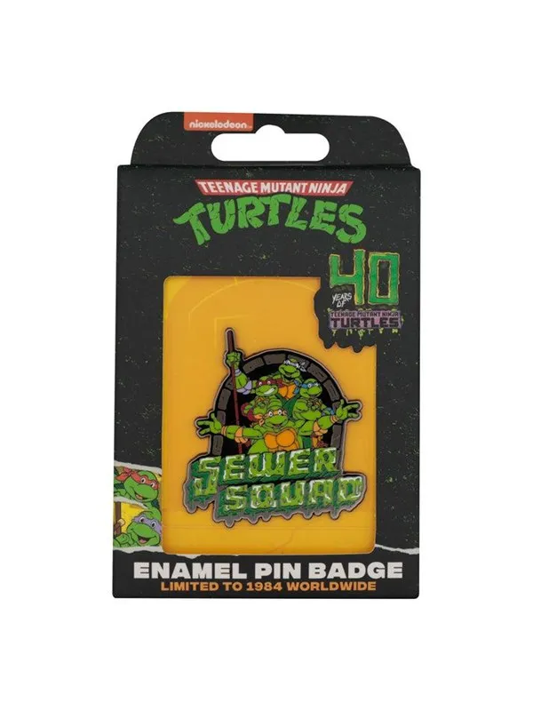 FaNaTtik - Teenage Mutant Ninja Turtles Limited Edition 40th Anniversary Pin Badge - Pin/Merke