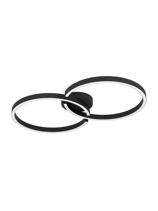 EGLO AMANDOLO ceiling lamp with remote control 2700-6500K black