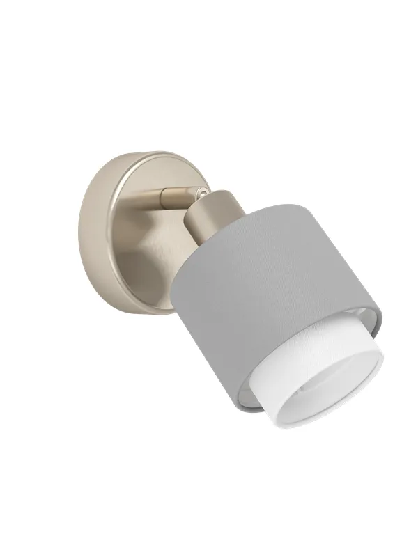 EGLO BELLIZZI spot brushed steel/grey