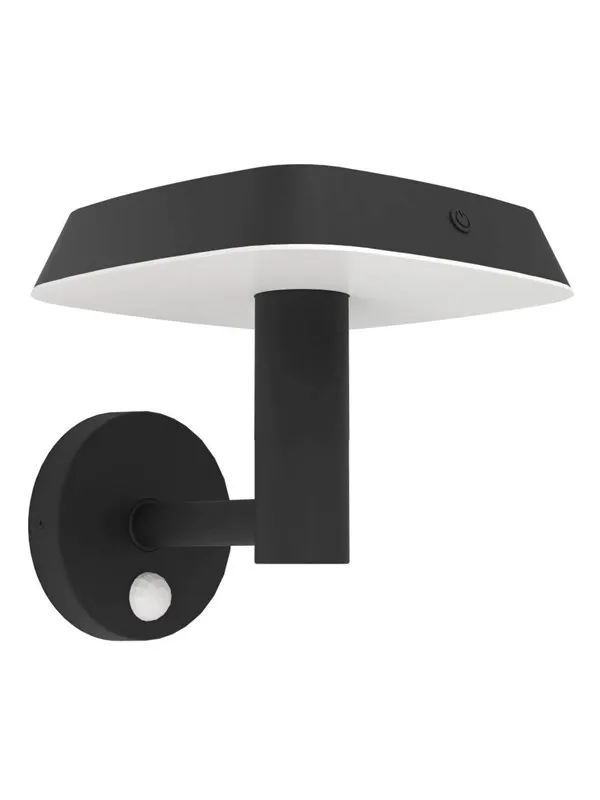 EGLO DREOLI outdoor wall lamp with sensor black