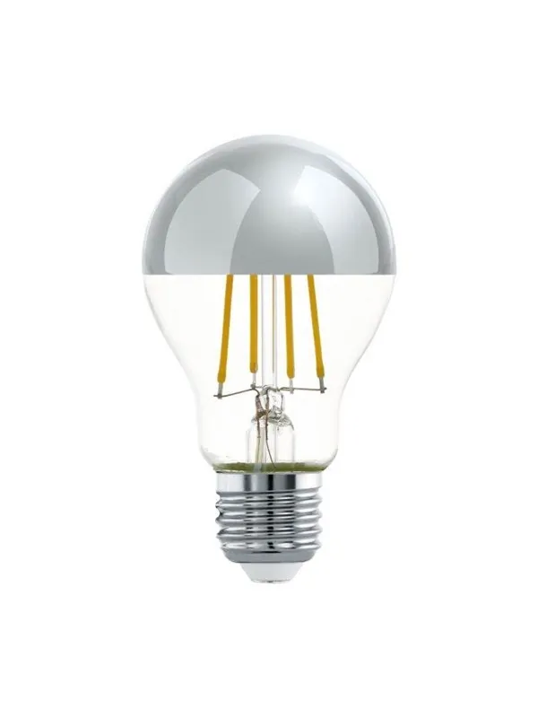 EGLO LED-lyspære A60 Standard Top-sail 7.3W/827 806 lumen clear/chrome E27