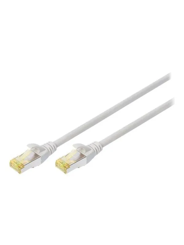 DIGITUS patch cable - 5 m - grey - Grå - 5m