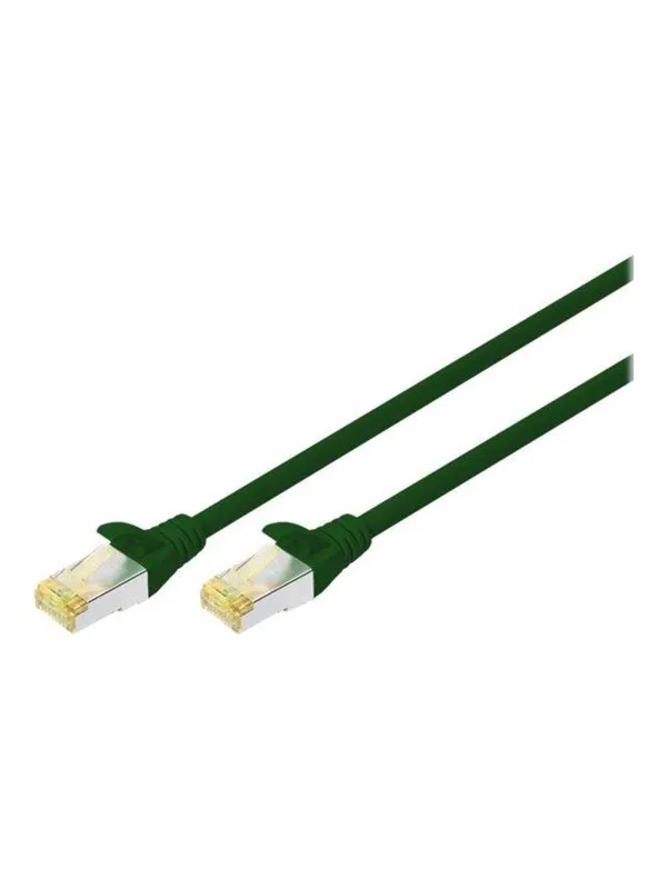 DIGITUS patch cable - 50 cm - green - Grønn - 0.5m