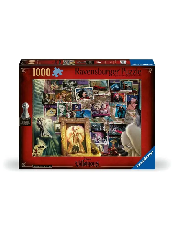 Ravensburger Puzzle Disney Villainous: Cruella de Vil 1000p