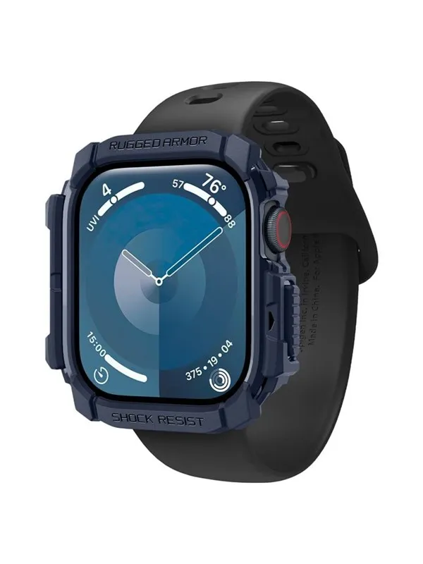 Spigen Rugged Armor - navy blue - Apple Watch 11/10 42mm