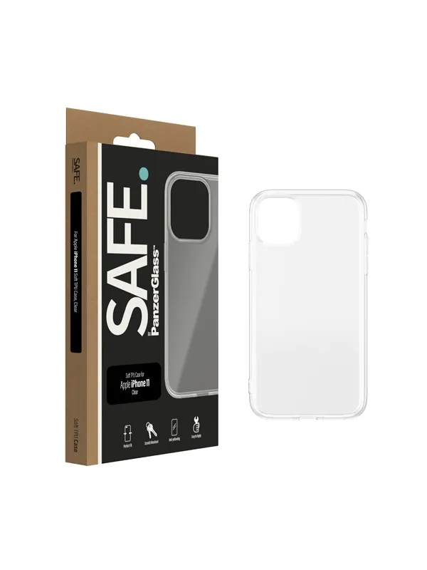 SAFE by PanzerGlass TPU Case Apple iPhone 11 | Transparent
