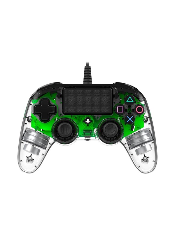 NACON Wired Illuminated Compact Controller Green - Wired Controller - Sony PlayStation 4