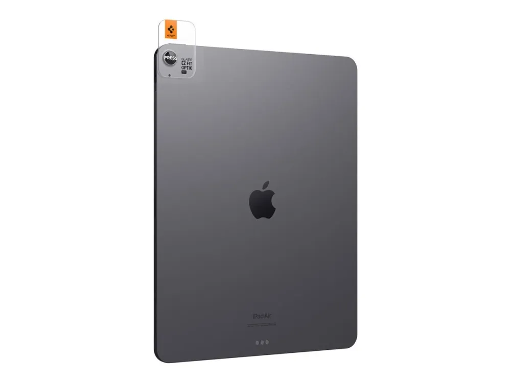 Spigen Glass tR EZ Fit Optik Pro 2 Pack - space gray - iPad Air 11"/13" 2024/2025/2026