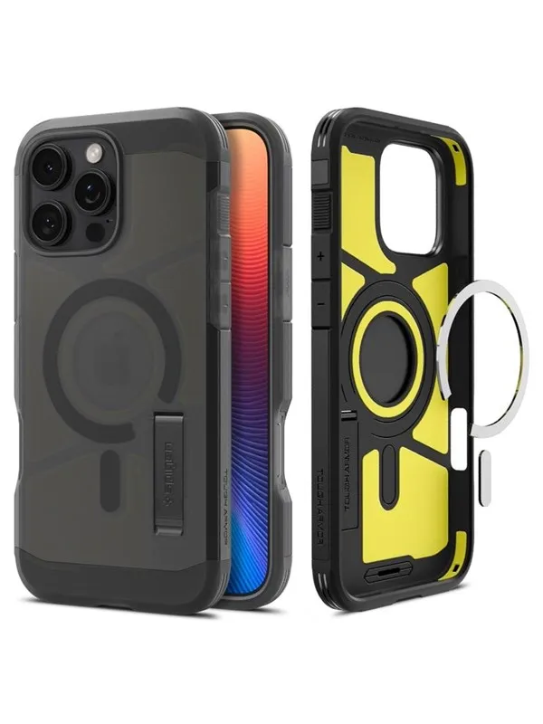 Spigen Tough Armor MagSafe - frost black - iPhone 16 Pro Max
