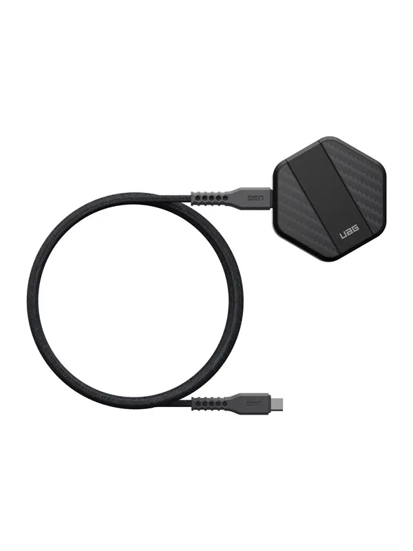 UAG Wireless Charger with kick stand  black/carbon fiber BULK
