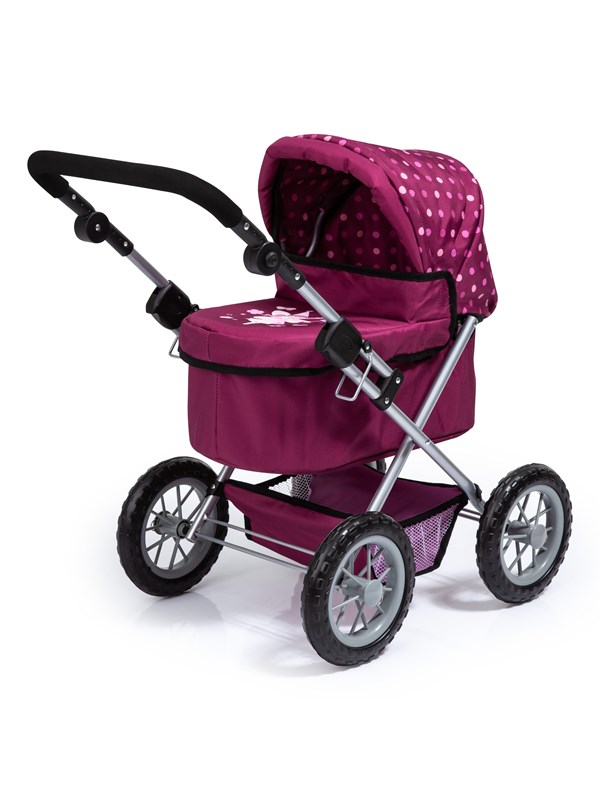 Bayer Design Doll's Pram Trendy - Rose