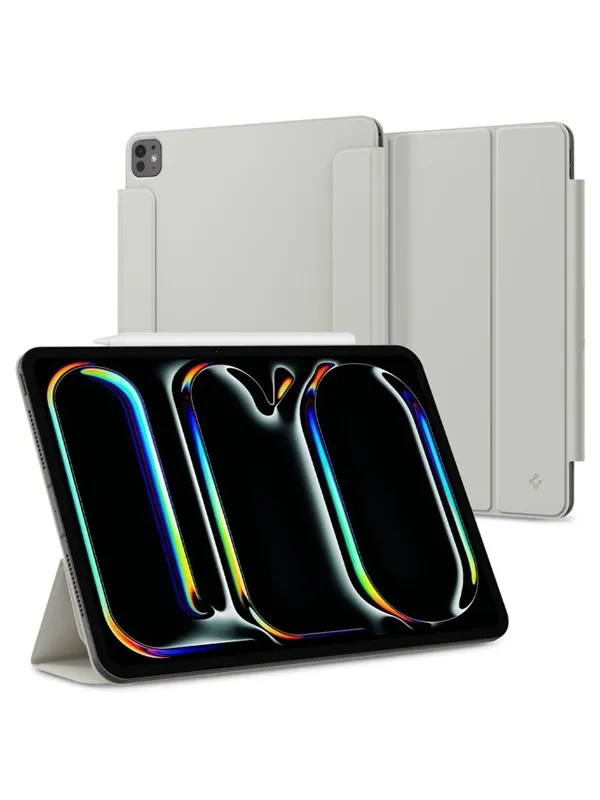 Spigen Air Skin Folio OneTap - gray - iPad Pro 13" 2024