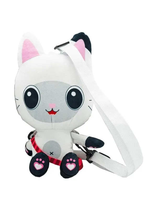 Canenco Gabbys Dollhouse 3D Backpack Plush Pandy Paws