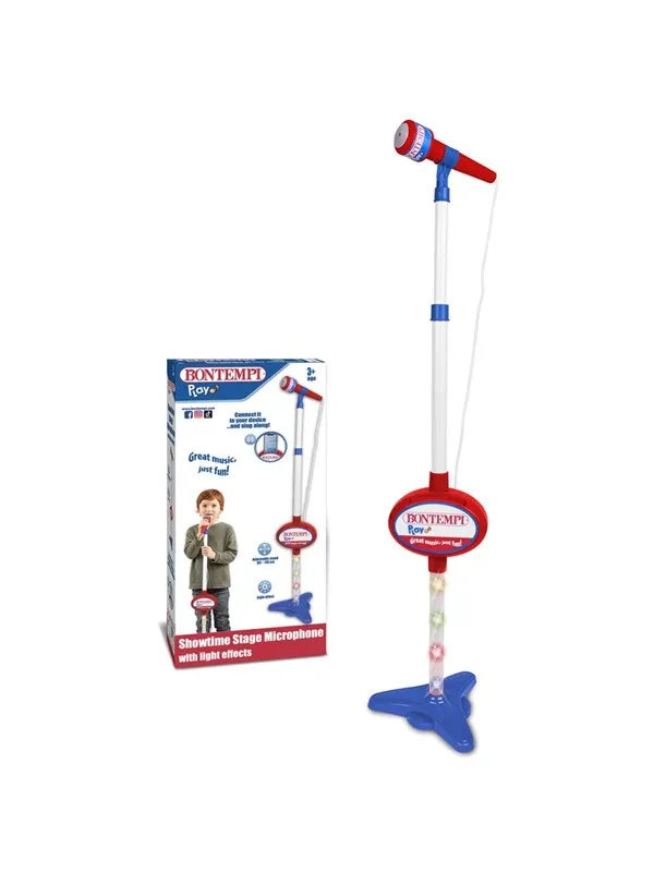 Bontempi Stage microphone with lighting effect