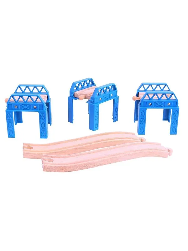 Bigjigs Wooden Rail - Bridge Parts 3 pcs.