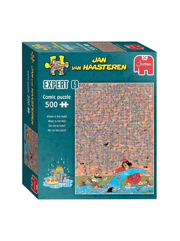 Jan van Haasteren Jigsaw Puzzle Expert 05 Where is the leak? 500pcs. Gulv