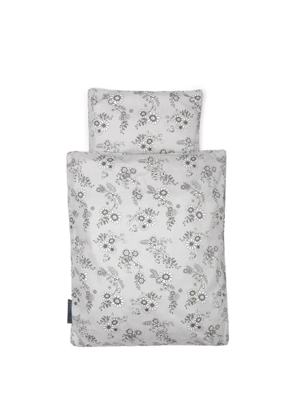 Smallstuff Doll Bedding Flower Garden Grey