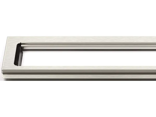 Unidrain ClassicLine frame 600/12 mm Brushed steel