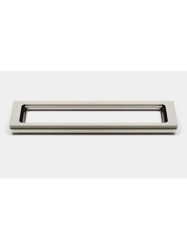Unidrain ClassicLine frame for free-standing drain unit 700/12 mm Brushed steel