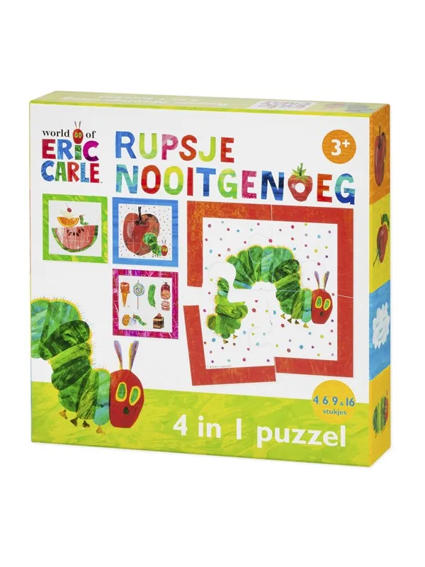 Bambolino Toys The Very Hungry Caterpillar 4-1 puzzel Gulv