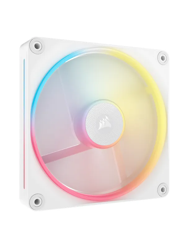 Corsair iCUE LINK LX140-R - Kabinettvifte - 140mm - Hvit med RGB-lys - 38 dBA