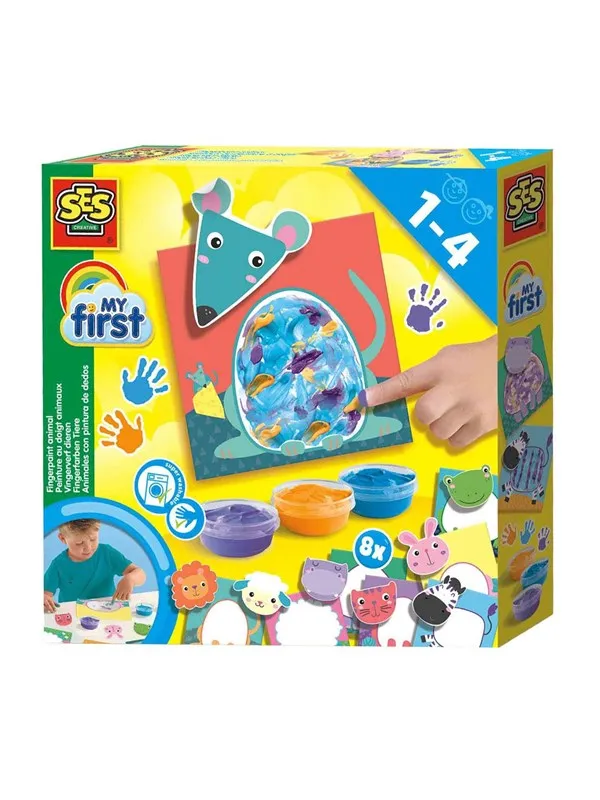 My First - Finger Paint Animals