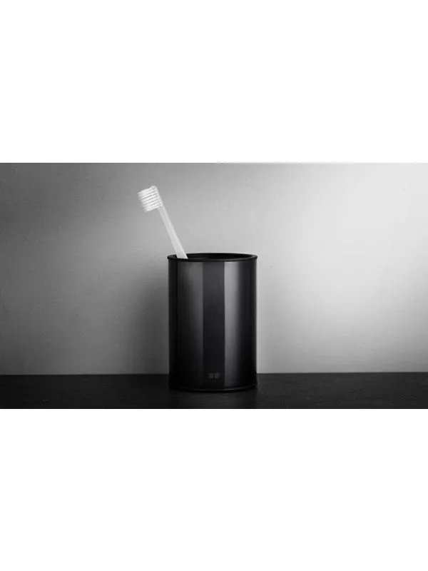 Unidrain Reframe Collection Toothbrush Holder Black