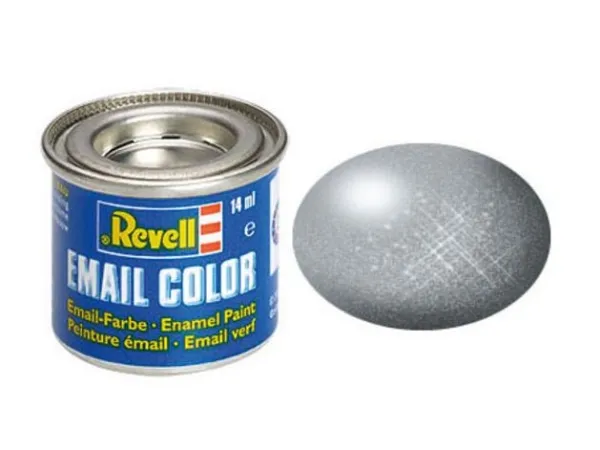 Revell Enamel Paint #91 - Iron Metallic