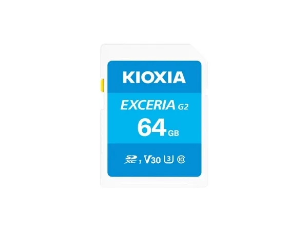Kioxia EXCERIA G2 SD - 100MB/s - 64GB