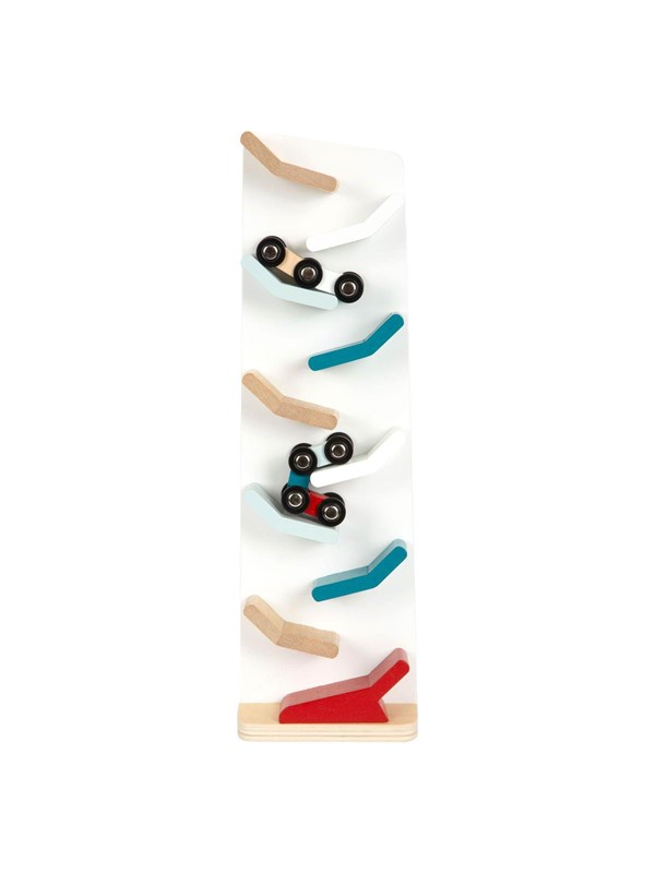 Small Foot Wooden Motorway Tower with Cars 3 pcs