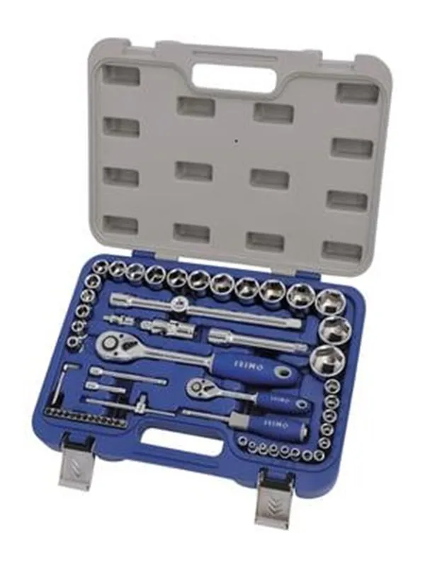 VAERK Socket wrench set 1/4-1/2" 58 parts