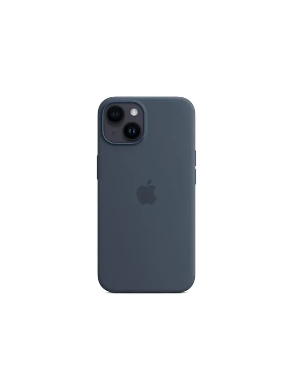Apple iPhone 14 Silicone Case with MagSafe - Storm Blue