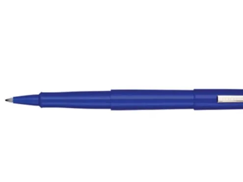Paper Mate Nylon - fibre-tip pen - blue (pack of 12)