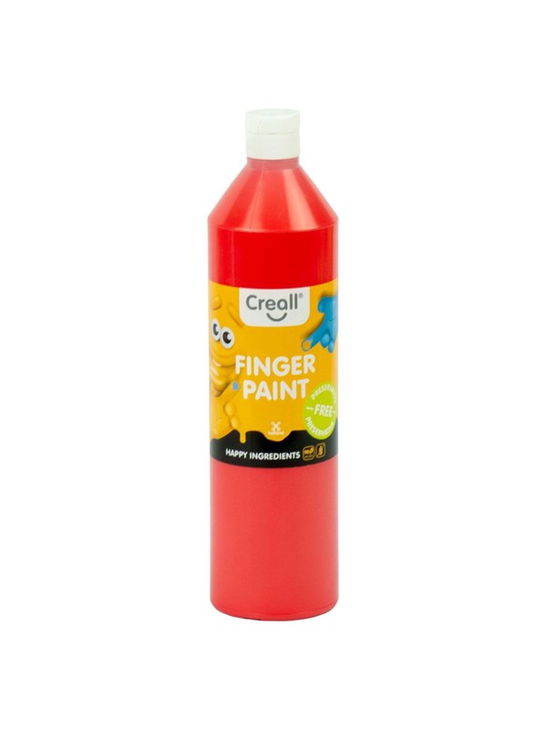 Creall Finger Paint Preservative Free Red 750ml