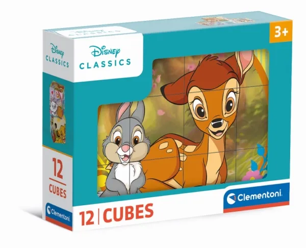 Clementoni Block Puzzle Disney Classic 12 pcs. Blokk