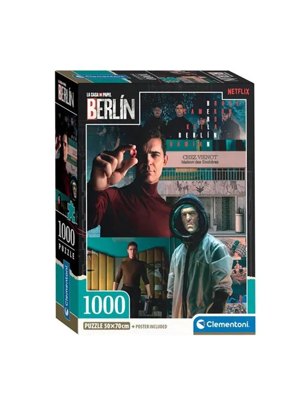 Clementoni Jigsaw Puzzle La Casa de Papel III 1000pcs. Gulv